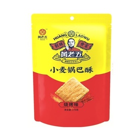 黄老五 小麦锅巴酥 烧烤味 170g